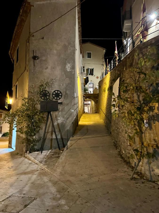 Ferienwohnung La Casa Del Teatro Campiglia dʼOrcia Exterior foto